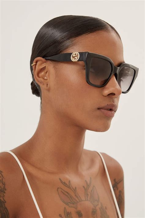 gucci script sunglasses|Gucci cat eye prescription glasses.